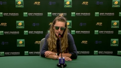 PRESS CONFERENCE: V. Azarenka; Indian Wells QF Win