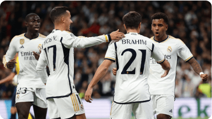 Brahim and teammates