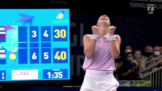 MATCH POINT: M.Minella def. V. Gracheva; Luxembourg 1R