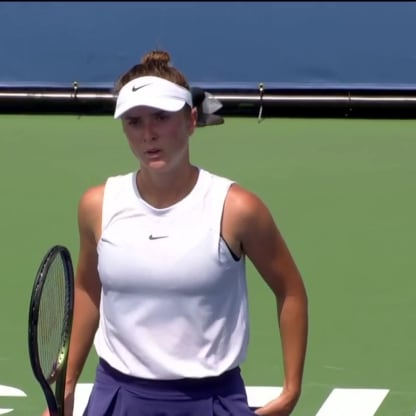 MATCH POINT: E. Svitolina def. F. Ferro; Chicago 2R