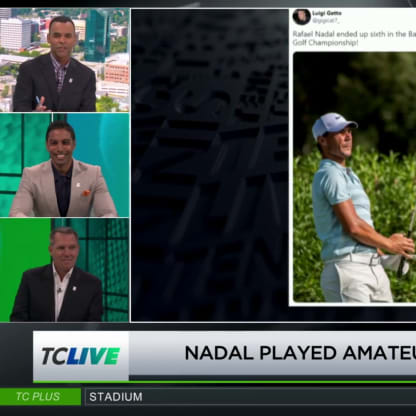 Tennis Channel Live: Rafa ditching tennis for golf?