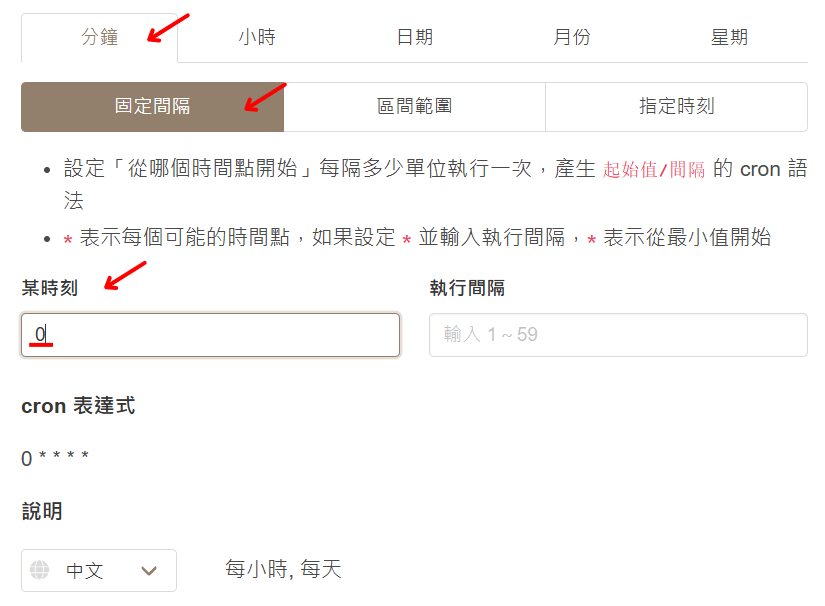 一到三月的一號，00:00 執行排程