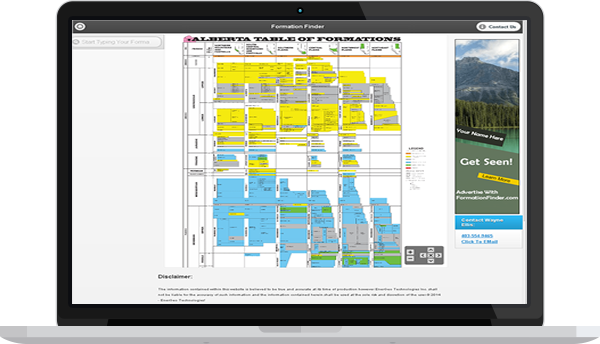 Alberta Stratigraphic Chart