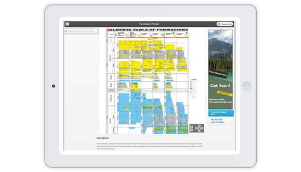 Alberta Stratigraphic Chart