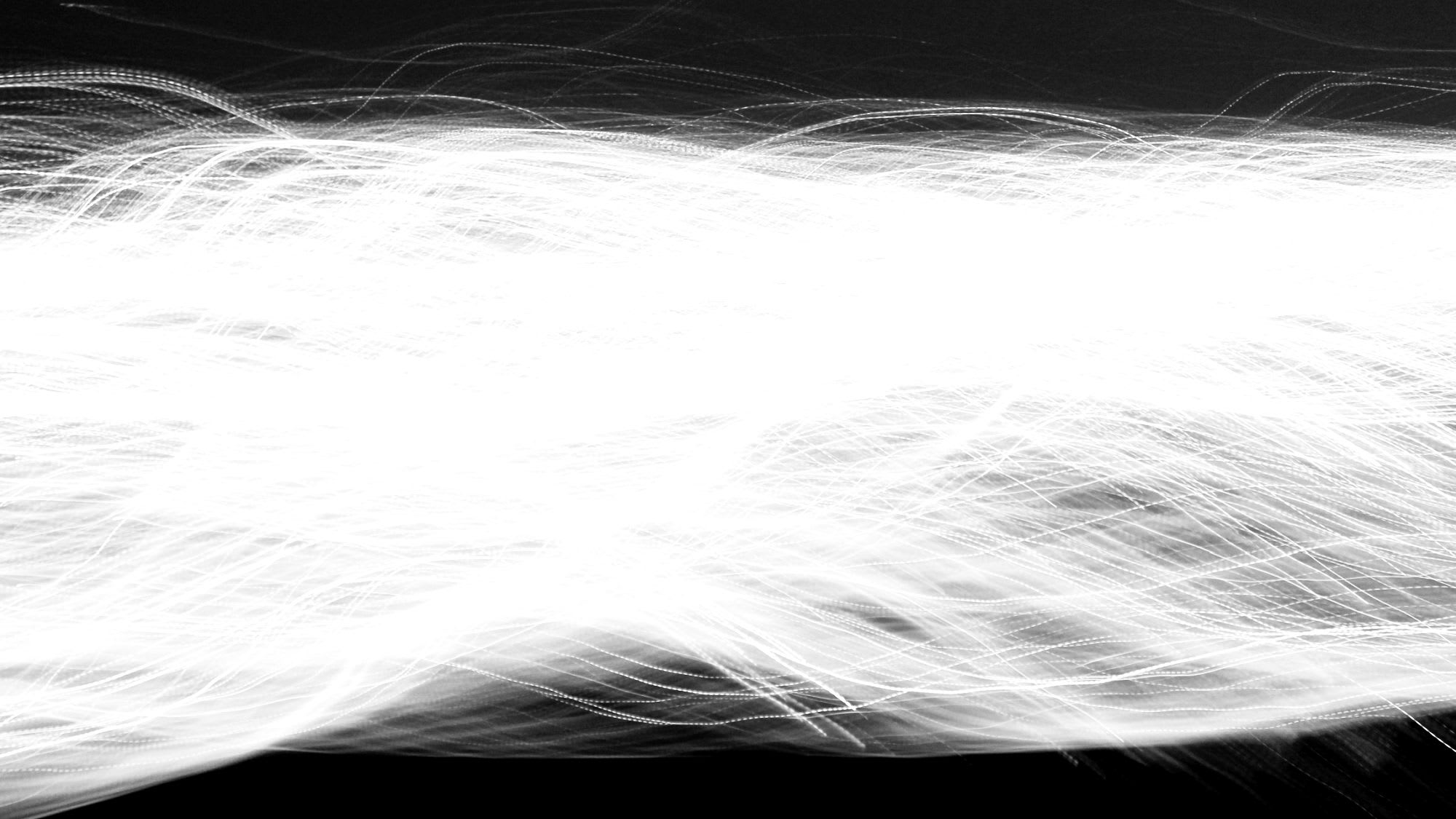 Multiple streams of light, abstract