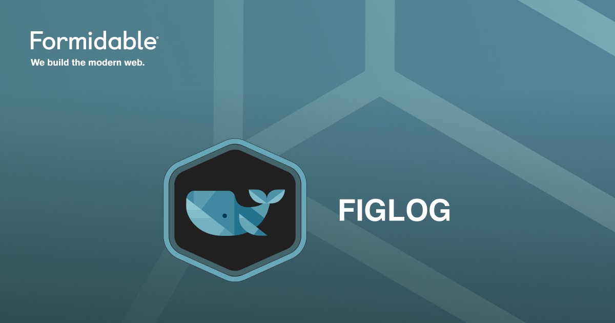 FigLog is a community-driven open-source project supported by Formidable, a NearForm Company.