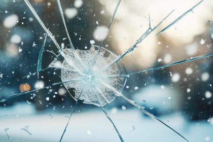 Glasskade på frontrute