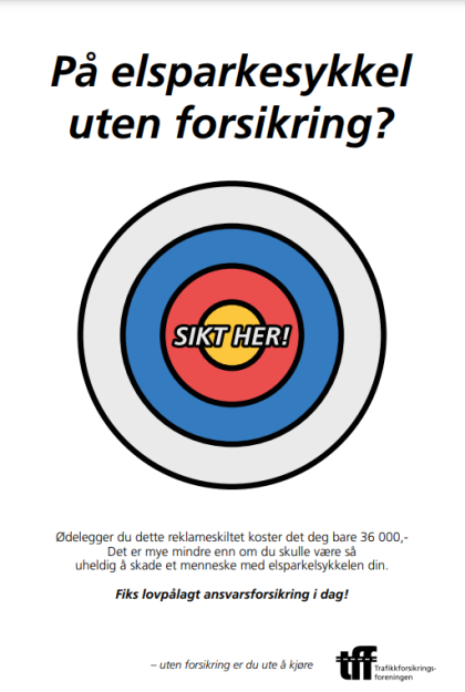 Sikt her-plakat