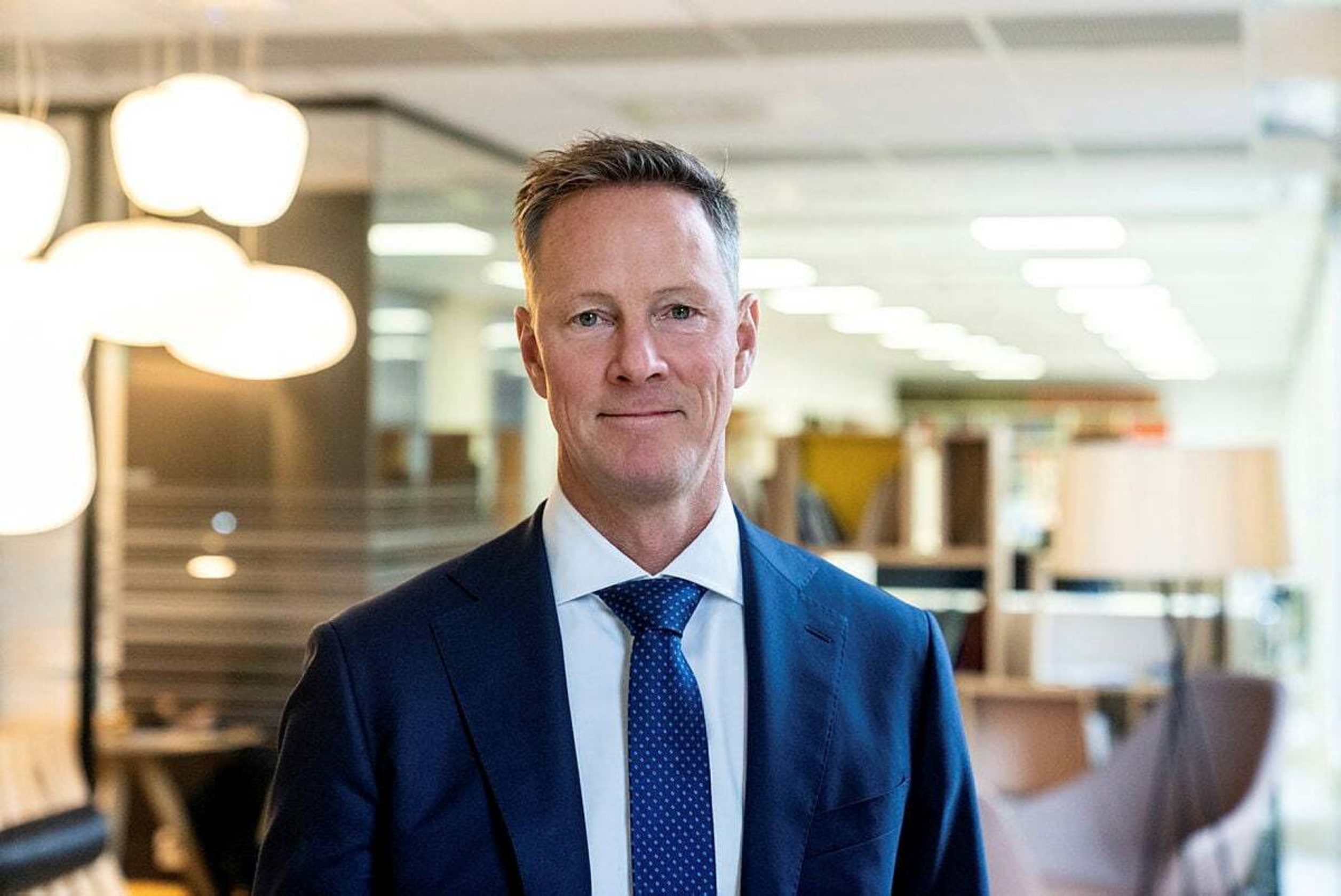 Portett av Ståle med et nøytralt blikk