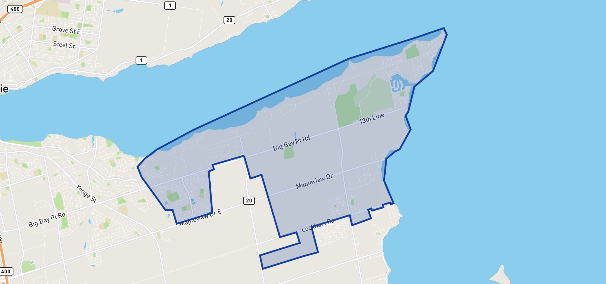 Saint Gabriel the Archangel Catholic School neighbourhood borders Saint Gabriel the Archangel Catholic School neighbourhood borders