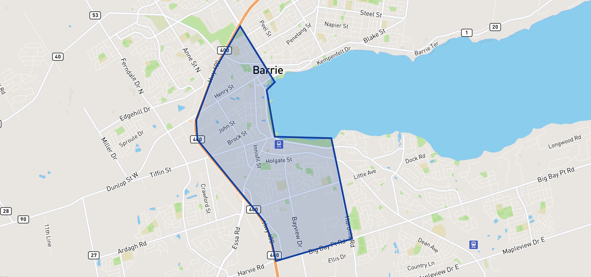 St John Vianney Separate School neighbourhood borders St John Vianney Separate School neighbourhood borders