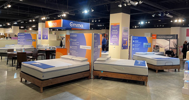 Emma Sleep Mattress Showroom Las Vegas Market