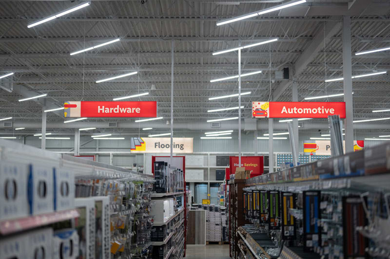 lightbox wayfinding signs hardware store lightbox wayfinding signs hardware store