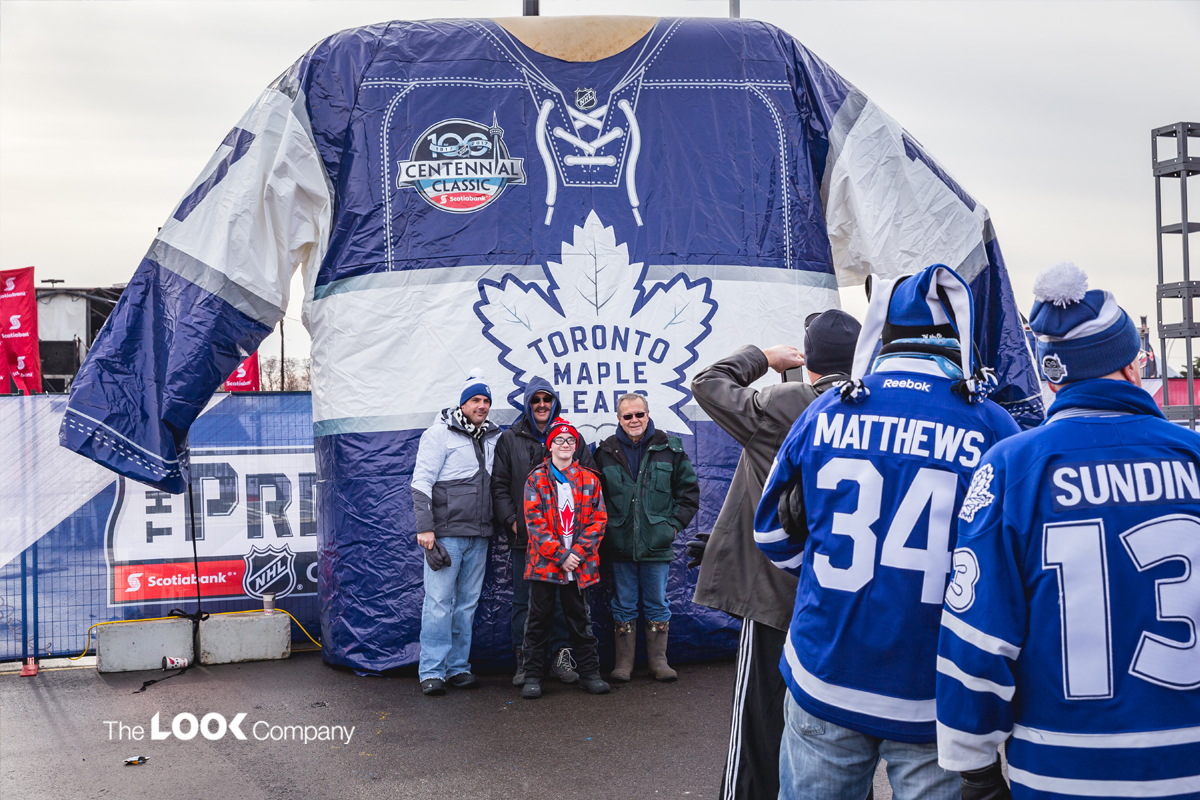 NHL Centennial Classic Toronto 2017 fan Experience