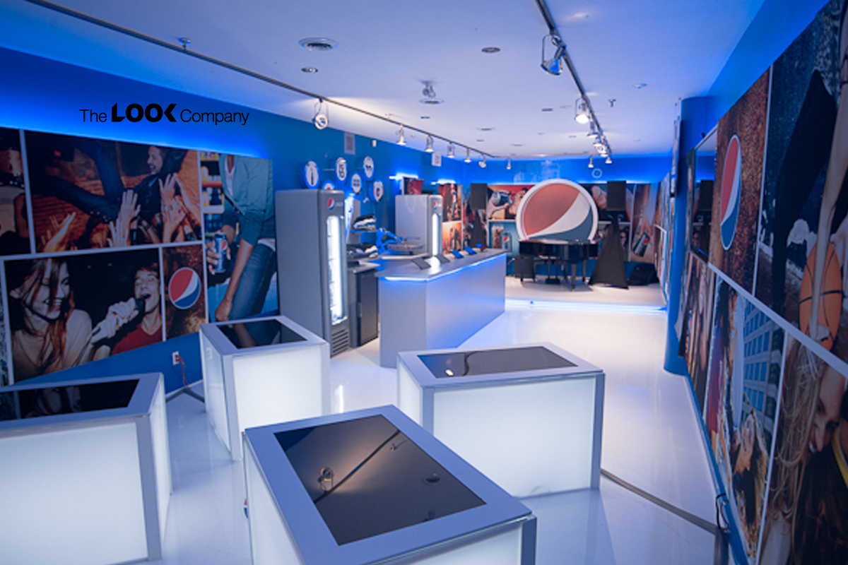 Pepsi Pop up store brand experience