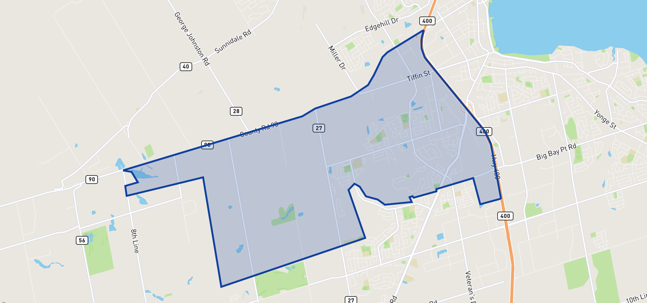 St Catherine of Siena School neighbourhood borders St Catherine of Siena School neighbourhood borders