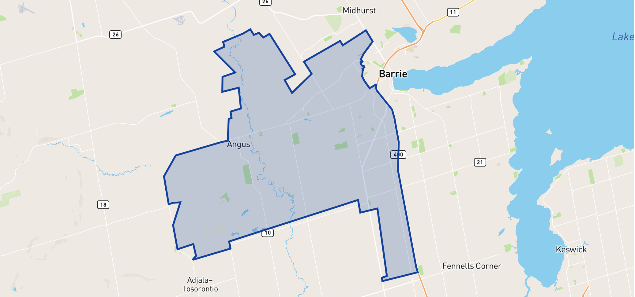 St Joan of Arc neighbourhood borders St Joan of Arc neighbourhood borders