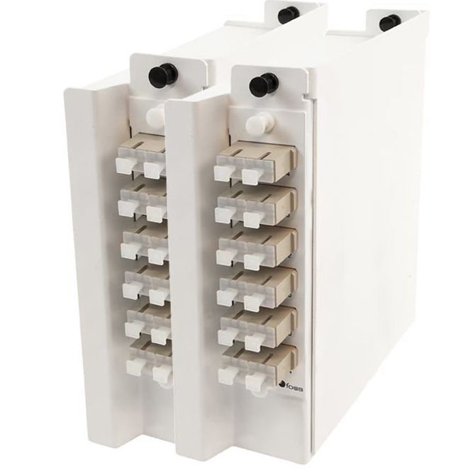 Wall box DIN, 24 SC, 62.5/OM1, AXAI