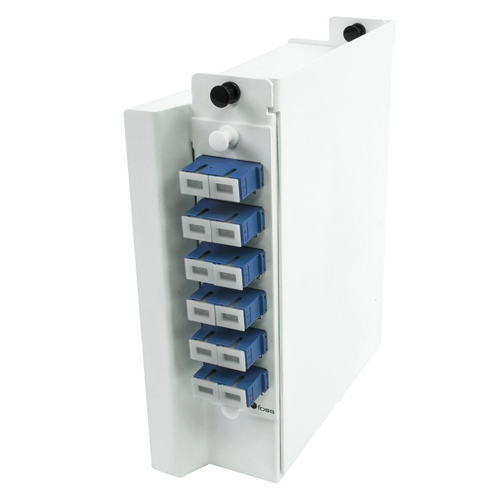 Wall box, DIN, SC/PC, adapter, SM