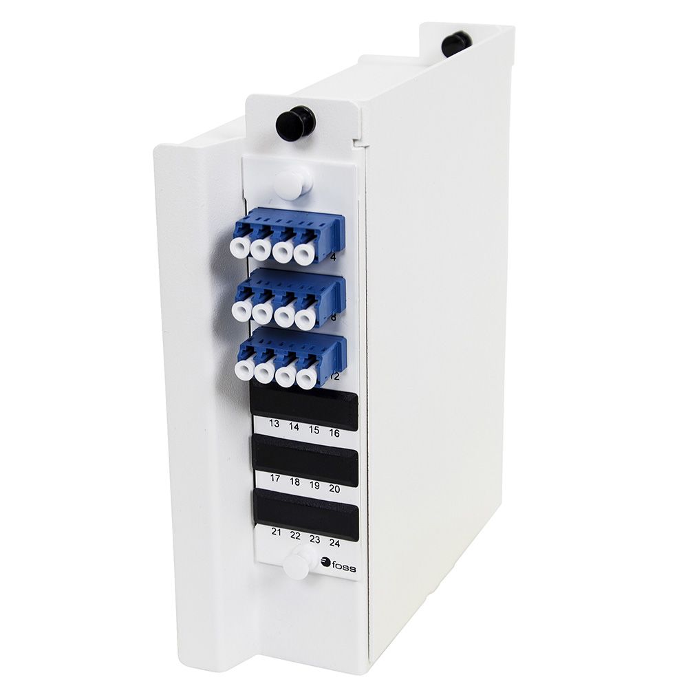 Wall box DIN, 12 LC/PC, 9/OS2, QXXI