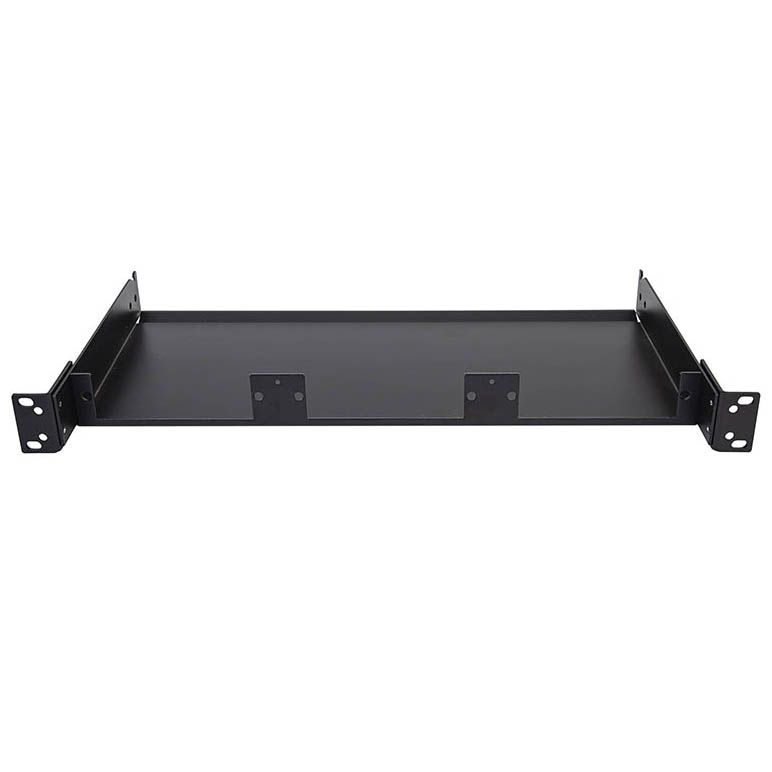 3-slot modular patch panel black 1U