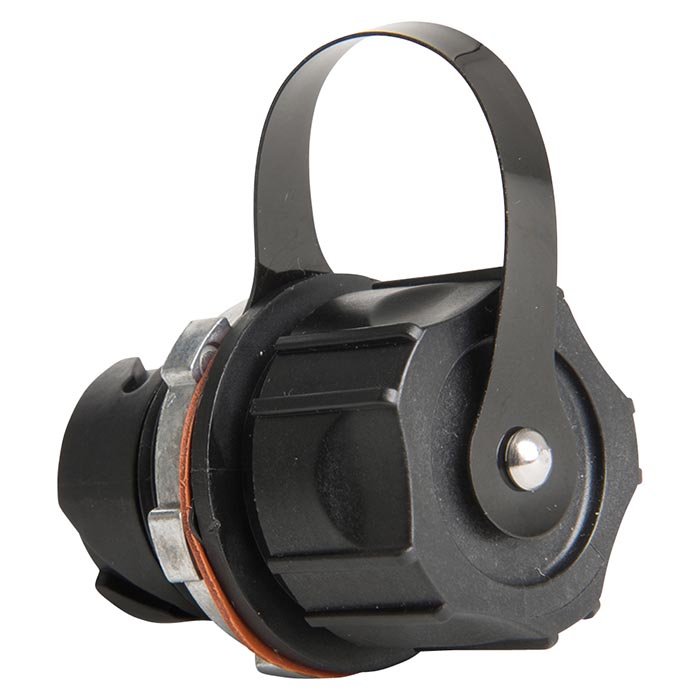 Adapter, IP-LC, in-line, SM, with dustcap