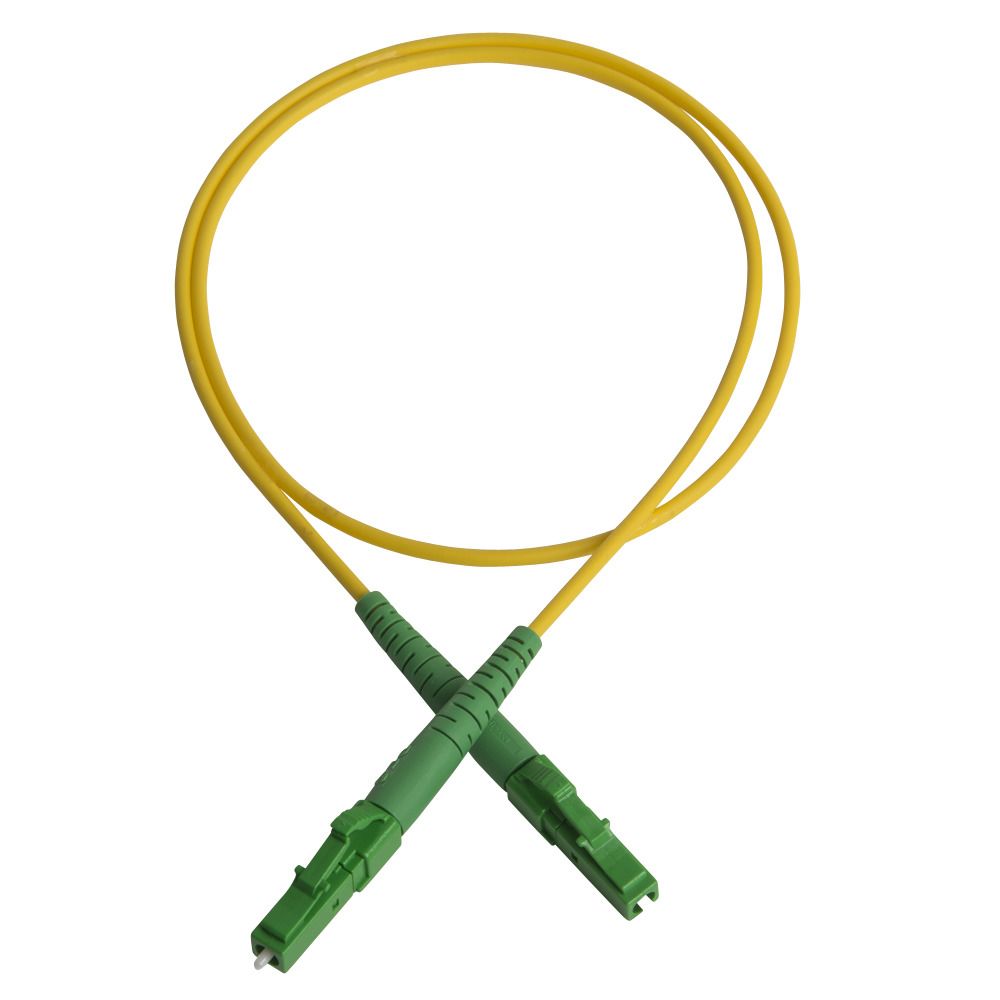 Patch cord, LC/APC-LC/APC, 9/OS2/2000, yellow