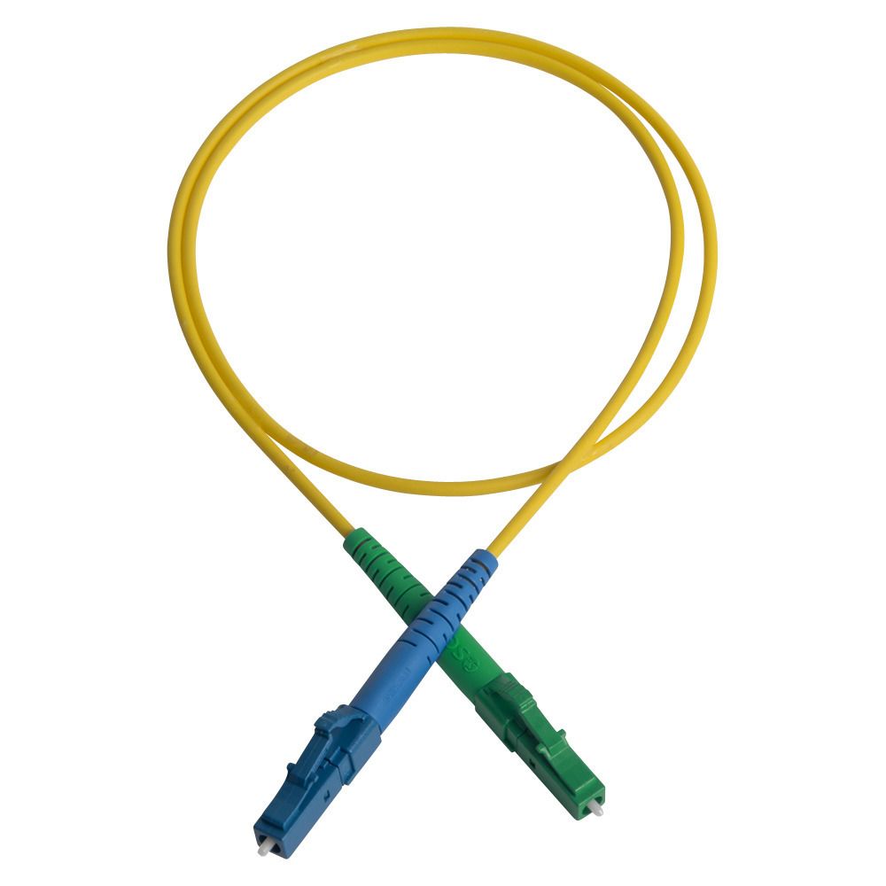 Patch cord, LC/APC-LC/PC, 9/OS2/2000, yellow