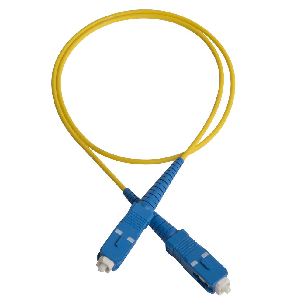 Patch cord, SC/PC-SC/PC, 9/OS2/2000, yellow