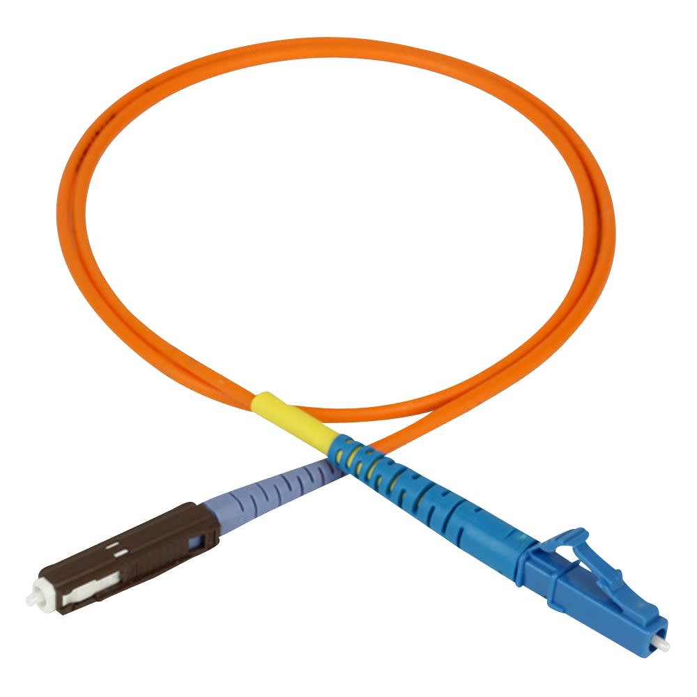 Attenuating patch cord, 1 m, LC/PC-MU/PC