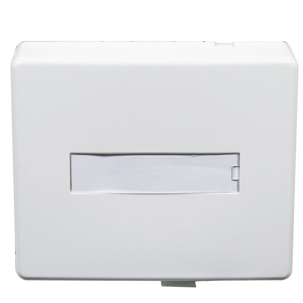 Customer premises fiber optic wall outlet FTH/LAN, for Indoor use