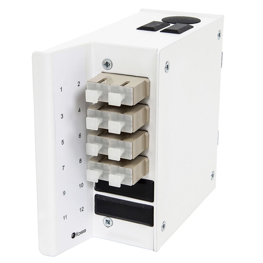 Wall box DIN MINI, 8 SC, 50/OM2, AXAI