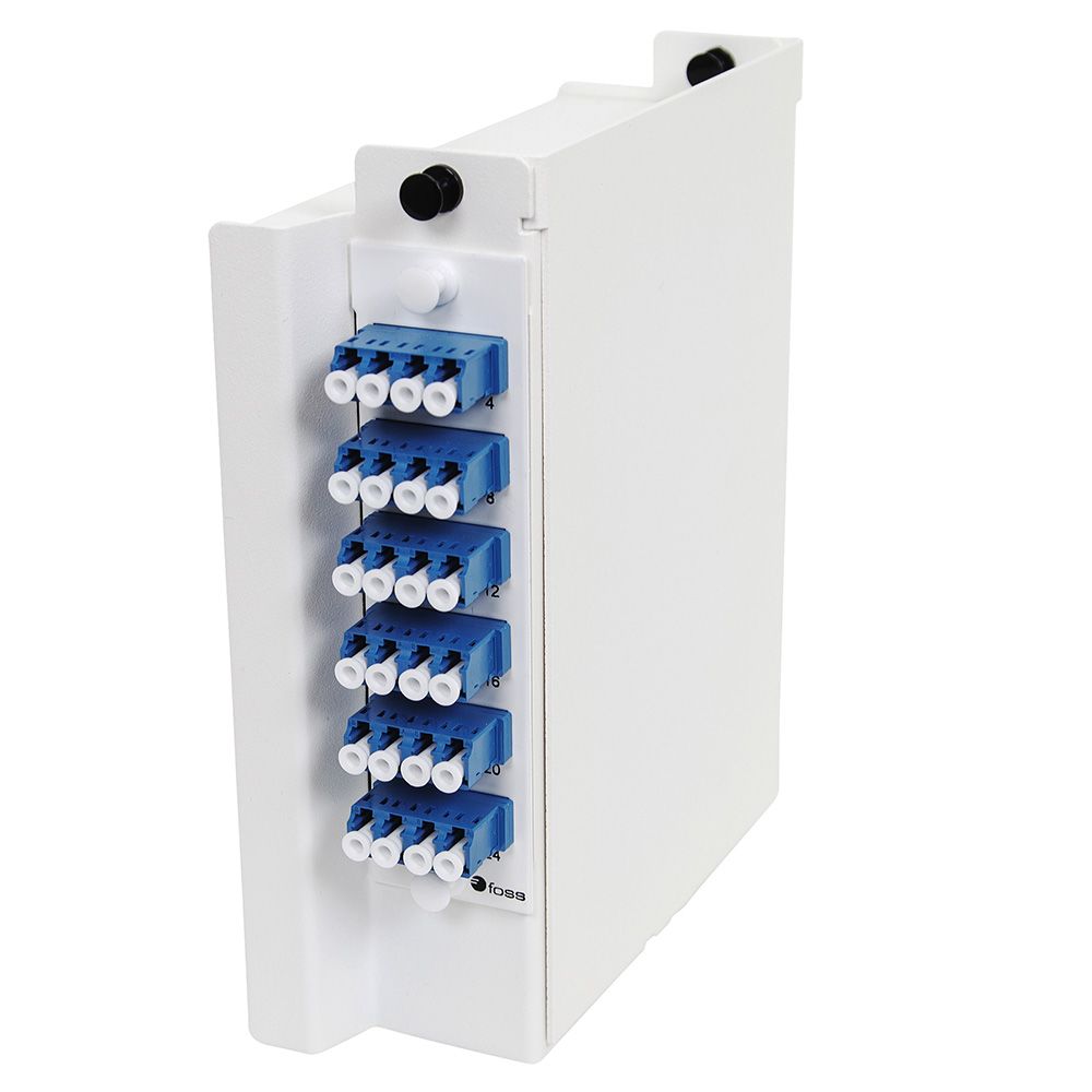 Wall box DIN, 24 LC/PC, 9/OS2, QXXI