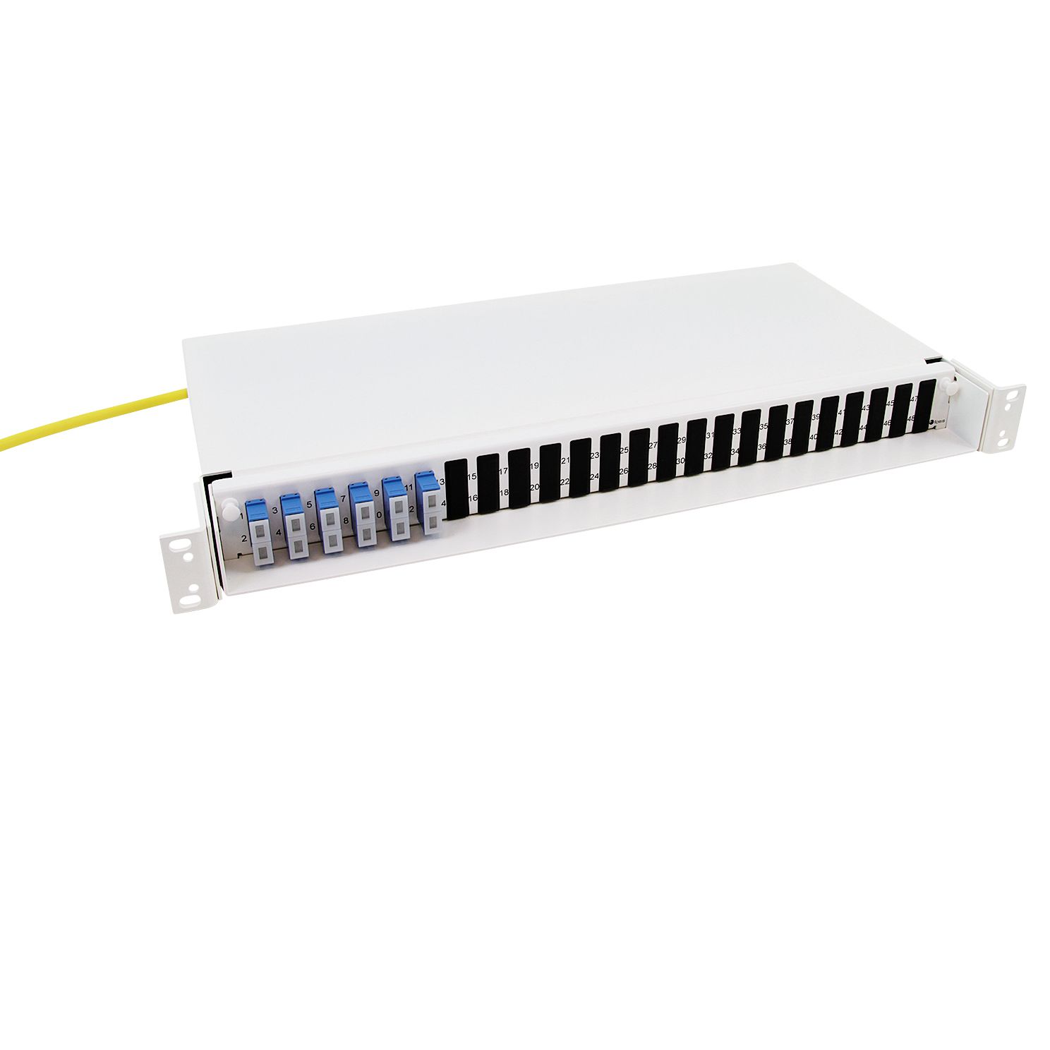 Panel FP65 PRO, 12 SC/PC, 9/125, QXXI Compact