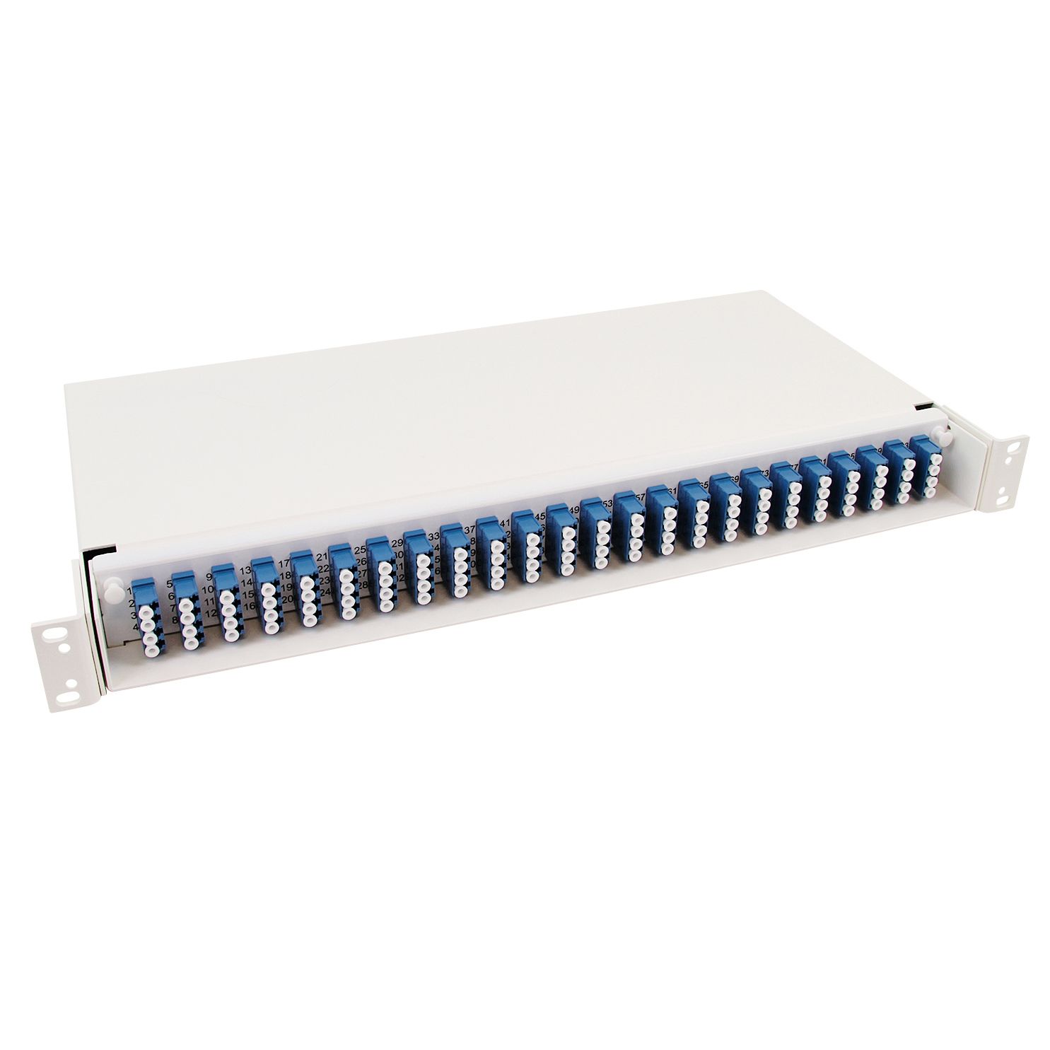 96 fiber MPO to LC/PC Breakout Fiber Patch Panel, OS2, B1