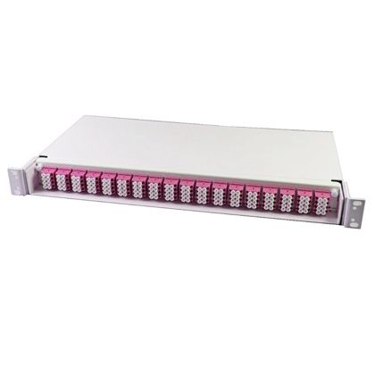 144 fiber MPO to LC Breakout Fiber Patch Panel, OM4, A2