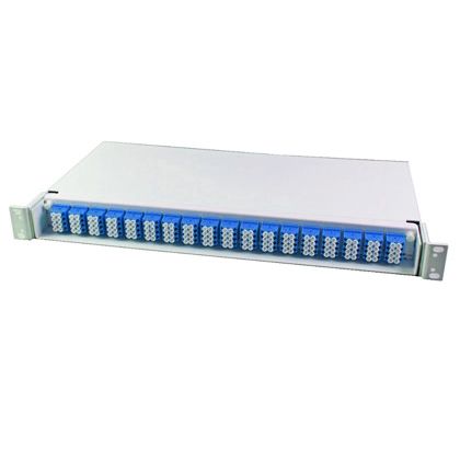 144 fiber MPO to LC/PC Breakout Fiber Patch Panel, OS2, A1