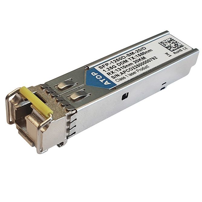 SFP, 1.25 Gbit/s, 1550Tx/1310Rx, DDM , 20 km