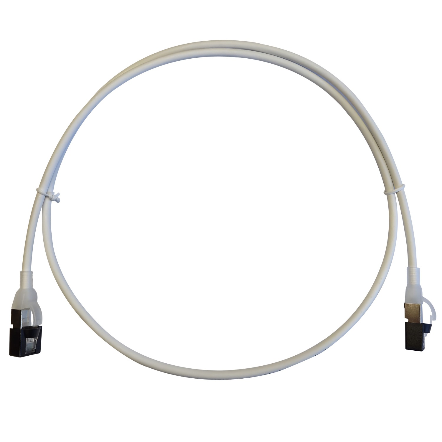 Patch cable Cat6A S/FTP EasyConnect, AWG 30, LSZH White
