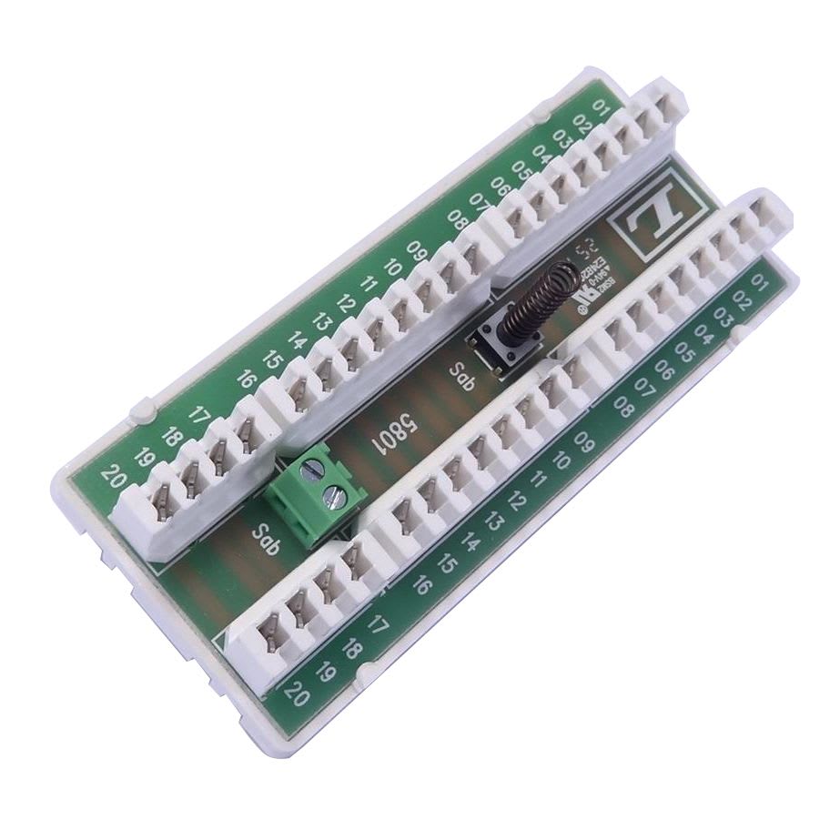 Koblingsmodul 10 par LSA-LSA m/sabo.br.