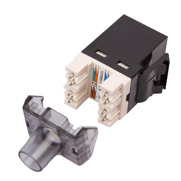 Kontakt Cat6A UTP NET TWIST Sort