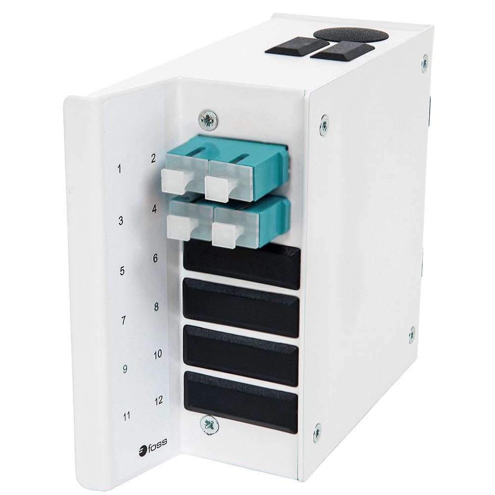 Veggboks DIN MINI, 4 SC, 50/OM3, AXAI