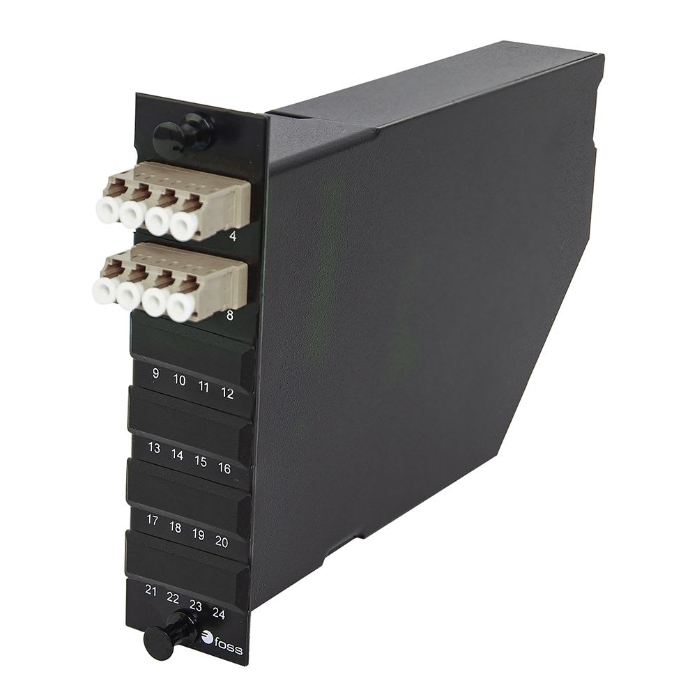 Modul FPM76 svart, 8 LC, 62.5/OM1, AXAI