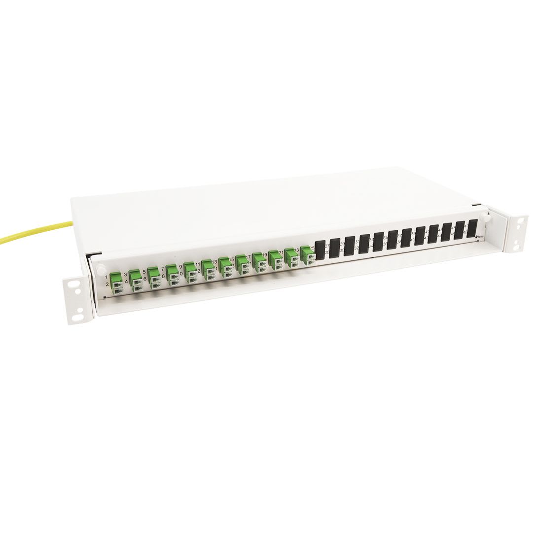 Panel FP65 PRO, 24 LC/APC, 9/125, QXXI Kompakt