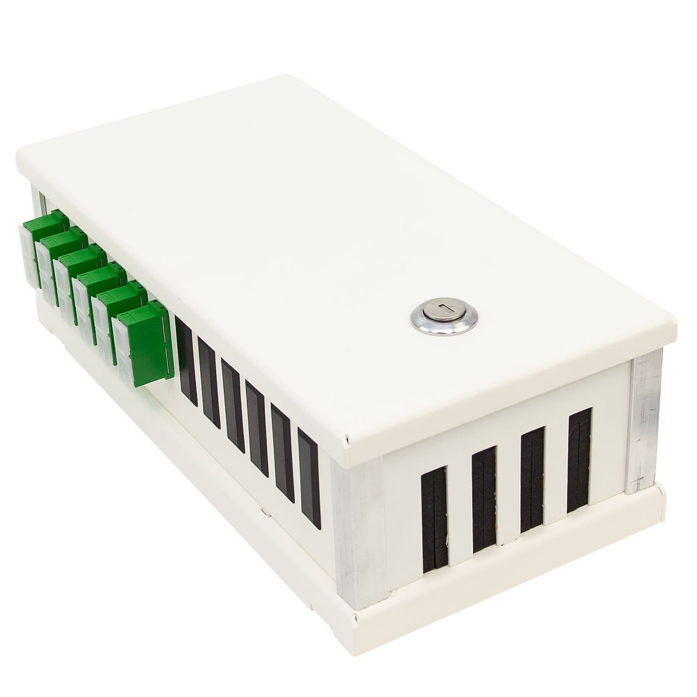 Veggboks Flexi 11, SC/APC, Fiberhaler, 9/OS2
