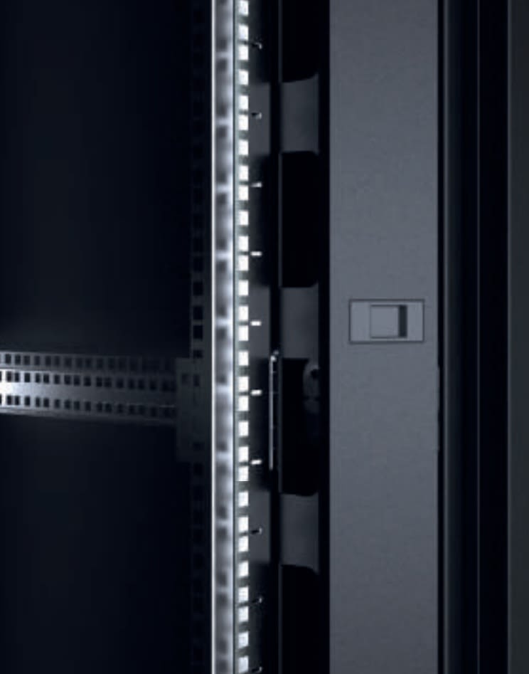 Kabelføringsguide 22He, sort metall