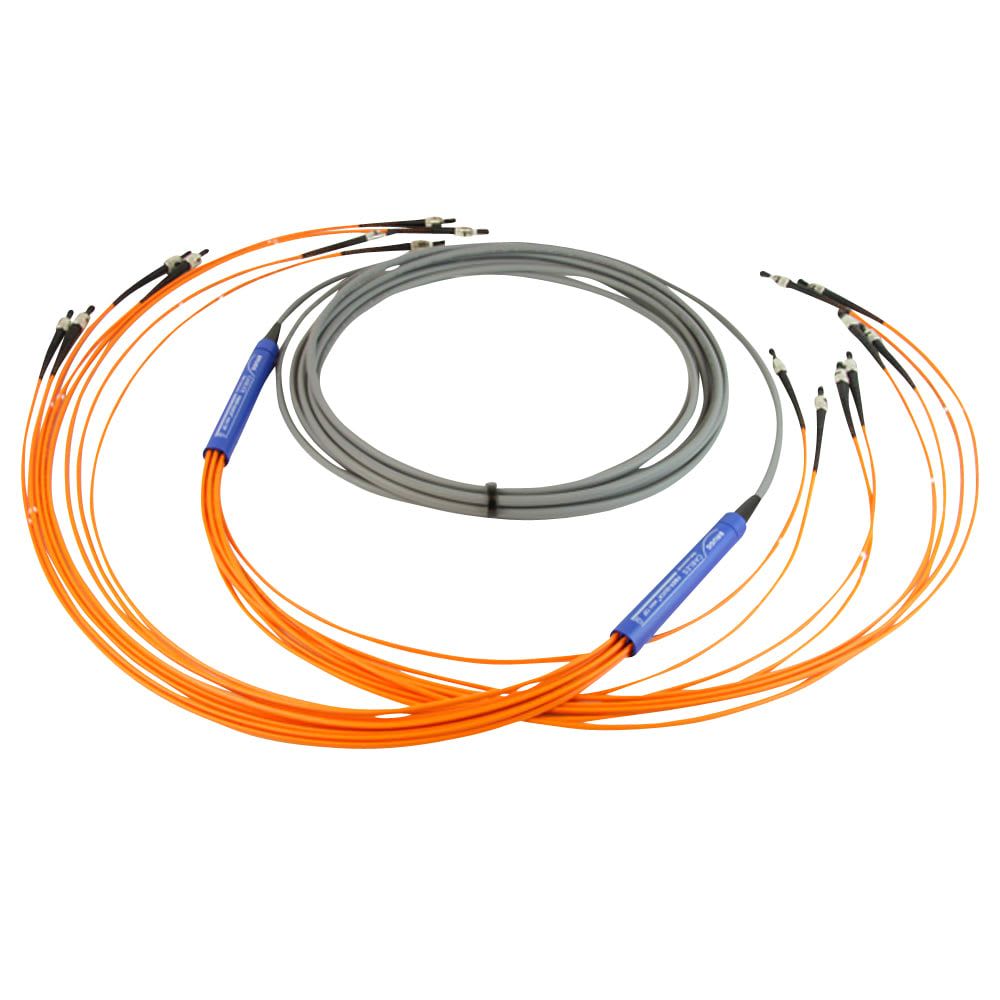 8-fiber AXXI, 50/OM3, LC-LC