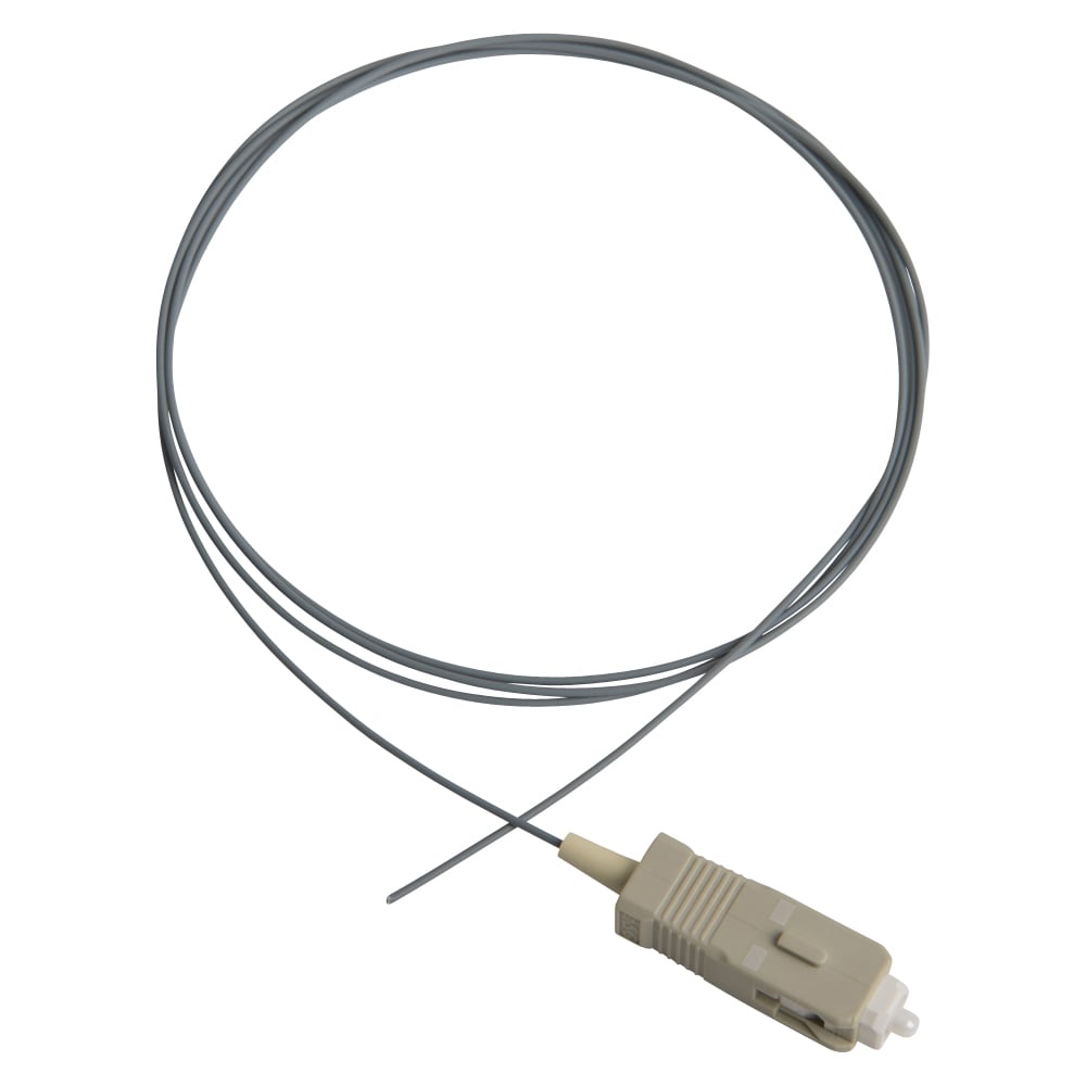 Fiberhale, SC, 62.5/OM1/900, 1.5 m, grå