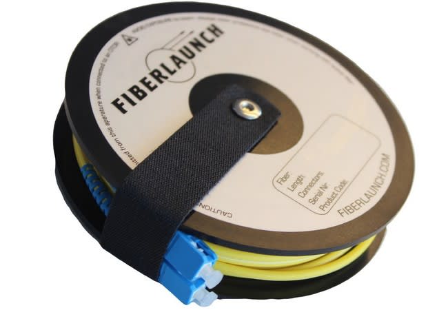 Innkoplingsfiber, SC/APC-LC/APC, 9/125, 1000 m