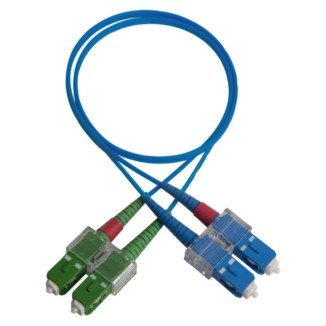 Dobbel snor, SC/PC-SC/APC, 9/OS2/2000, blå